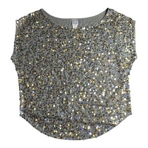 See clip 😍 GUDI Sequin Party Top Made in India Silver & Gold